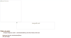 Desktop Screenshot of maquah.net